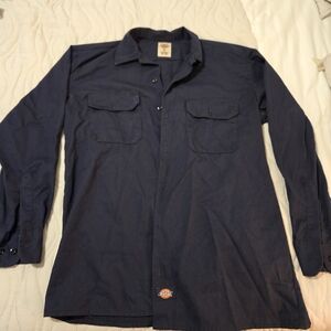 Dickies Men's Dark Blue Shirt Jacket